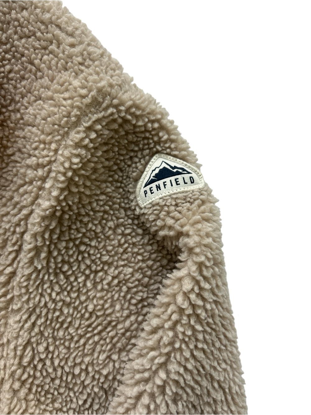 Penfield Sherpa Jacket with Rust Trim - Picture 4 of 7